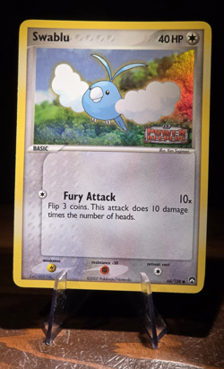 Pokemon Swablu 66/108 EX Power Keepers Stamped Holo 2007 - Image 1