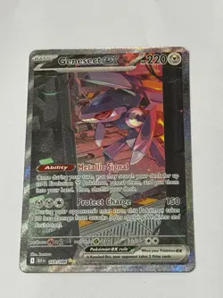 Genesect ex 169/086 SIR Special Illustration Rare Sv Black Bolt Pokemon Card NM - Image 1