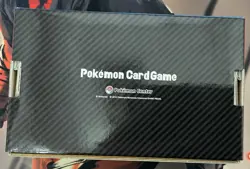 Opened Japanese Pokemon Mario Pikachu Box & Deck Box Pokemon Center Card Sleeves - Image 5