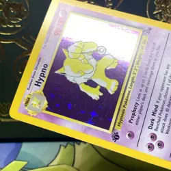 Pokemon 1999 Hypno Fossil Holo Rare Card 1st Edition 8/62 NM - Image 4