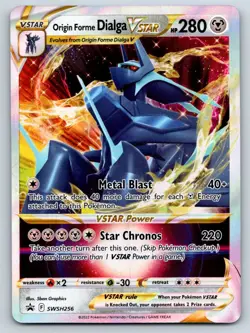 Origin Forme Dialga VSTAR SWSH256 Holo Promo Sword & Shield Promo Pokemon NM - Image 1