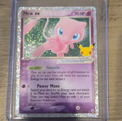 Pokemon TCG Mew ex Celebrations: Classic Collection Holo EN 88/92 EX - Image 1