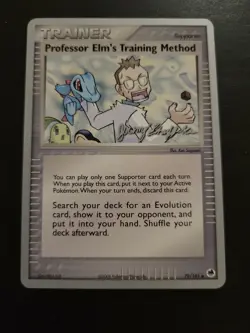 Pokemon Card Dragon Frontiers 2006 Professor Elm's Training Method 79/101 WC 07 - Image 1