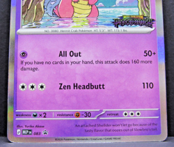 Pokemon TCG Pitch Black Slowbro #083 Pre-Release Stamped Promo - English NM - Image 3