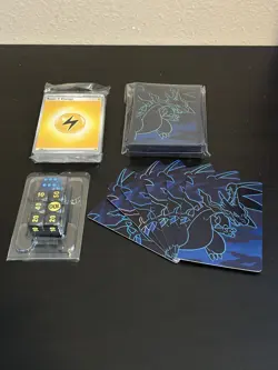 Pokemon TCG Mega Evolution Phantasmal Flames Pokemon Center ETB & Accessories! - Image 2