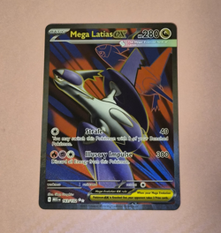 Mega Latias EX 163/132 Me01 Mega Evolution Ultra Rare Full Art Holo English - Image 1