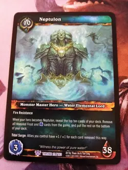 WOW TCG - Epic - Neptulon - Master Hero - LP - Image 1