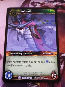 WOW TCG - Epic - Kolorath - LP - Image 1