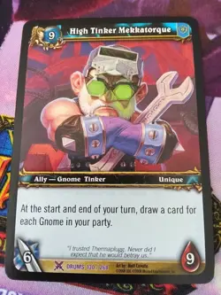 WOW TCG - Epic - High Tinker Mekkatorque - LP - Image 1