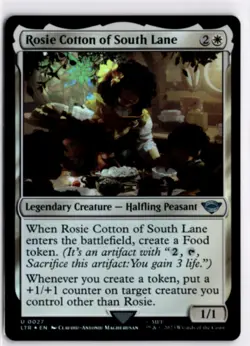 MTG LTR *Foil Rosie Cotton of South Lane 27 U NM Lord of The Rings Magic - Image 1