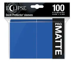 100 MATTE ECLIPSE PACIFIC BLUE #15614 DECK PROTECTOR CARD SLEEVES MTG ULTRA PRO - Image 1