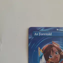 As Foretold - Anime borderless 0068 Enchanting Tales WOT R NM never played - Image 2