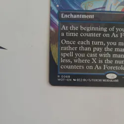 As Foretold - Anime borderless 0068 Enchanting Tales WOT R NM never played - Image 4