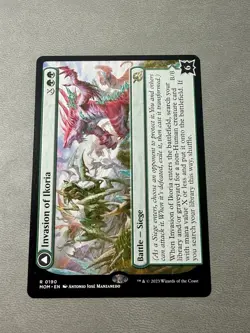 Invasion of Ikoria / Zilortha, Apex of Ikoria - March of Machines - MTG MOM 190R - Image 1