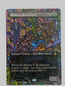MTG - Bebop & Rocksteady - TMT - R - Borderless - 204 - Image 1