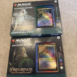 MTG : Lord of the Rings : Tales of Middle-Earth Commander Deck Bundle - Image 1