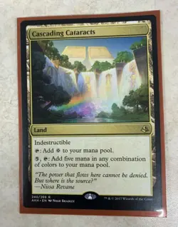 Cascading Cataracts - MTG Magic Card - Amonkhet AKH - NM - Image 1