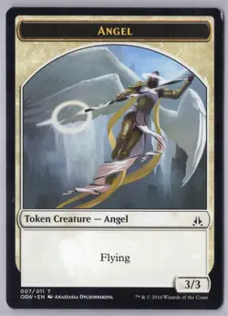 1x Angel Token - Oath of the Gatewatch - Near Mint - Image 1