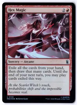 Hex Magic MSH 133 Magic: The Gathering Foil UC NM - Image 1