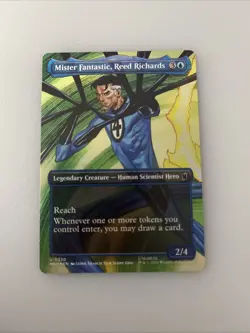 Mister Fantastic, Reed Richards (Borderless) Marvel Super Heroes Foil - Image 1