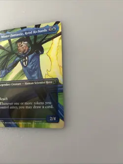 Mister Fantastic, Reed Richards (Borderless) Marvel Super Heroes Foil - Image 2