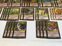 Lot of 47 MTG Magic the Gathering Zebra Unicorn Troll *Green/White* Forest/Plain - Image 2