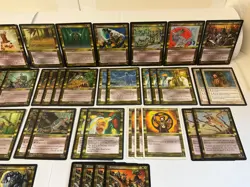 Lot of 47 MTG Magic the Gathering Zebra Unicorn Troll *Green/White* Forest/Plain - Image 4