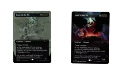 Magic: The Gathering - Lord of the Pit x2 Foil - Secret Lair Kieren Yanner - Image 1
