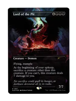 Magic: The Gathering - Lord of the Pit x2 Foil - Secret Lair Kieren Yanner - Image 2