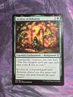 Acolyte of Bahamut Commander Legends: Battle for Baldur's Gate Regular - Image 1