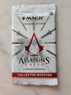 Assassin's Creed Collector Booster Pack | New | MTG Magic the Gathering - Image 1