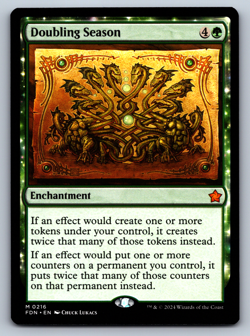 Doubling Season - Foundations - MTG - Image 1