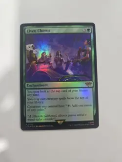 Elven Chorus - Lord of the Rings: Tales of Middle-earth - Foil - NM - Image 1