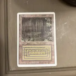 Revised Edition Bayou x1 Magic MTG MP - Image 1