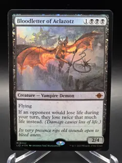 Bloodletter of Aclazotz The Lost Caverns of Ixalan Mythic 92 Foil Magic - Image 1