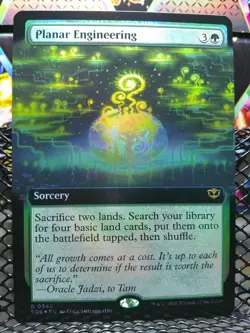 Planar Engineering (Extended Art) Secrets of Strixhaven Foil NM 340 - Image 1