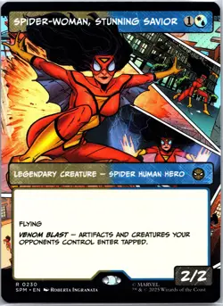 Spider-Woman, Stunning Savior (Borderless) R Marvel's Spider-Man 230 NM - Image 1