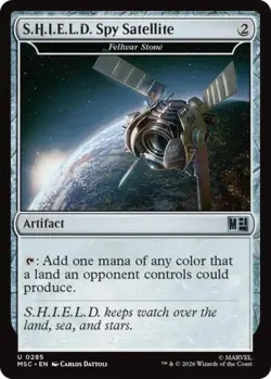 ~ S.H.I.E.L.D. Spy Satellite - Fellwar Stone ~ NM ~ ~ MTG ~ - Image 1
