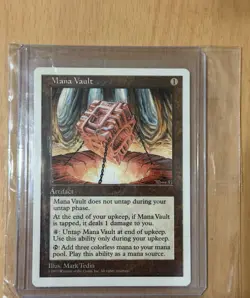 Mana Vault MTG Core Set 5th Edition Regular Played - Image 1