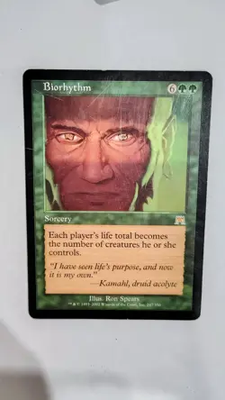 Magic the Gathering: BIORHYTHM Onslaught Deck 247/350 Heavy Play Trading Card - Image 1