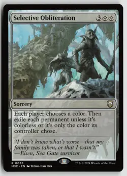 Selective Obliteration LP 35 Commander: Modern Horizons 3 MTG - Image 1