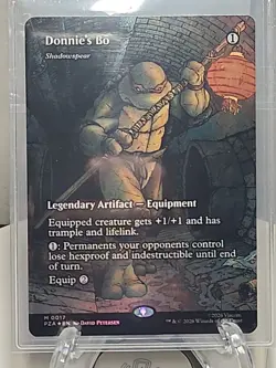 Donnie's Bo - Shadowspear (Borderless) Teenage Mutant Ninja Turtles Source... - Image 1