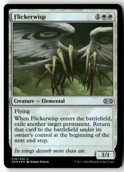 Flickerwisp 16 Double Masters Uncommon Foil NM - Image 1