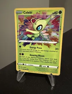 Celebi 009/185 Vivid Voltage Amazing Rare Holo 60 HP Pokemon TCG LP - Image 1