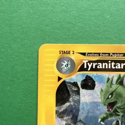 Tyranitar 2002 Pokemon Expedition 66/165 Base Set Rare Non-Holo HP - Image 3