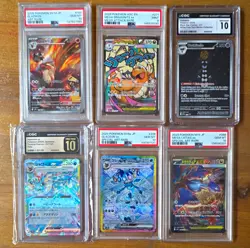 Pokemon TCG PSA/CGC 10 Slab Lot 6 JP Holo AR/SAR/Promo Blaziken & more - Image 1