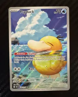 Pokemon TCG Psyduck Illustration Rare 226/217 Ascended Heroes NM - Image 1