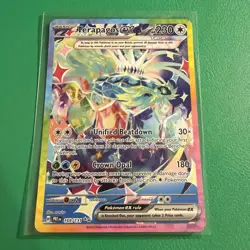 Terapagos Ex 169/131 Sv: Pokemon Scarlet & Violet Prismatic Evolutions Holo - Image 1