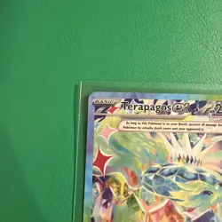 Terapagos Ex 169/131 Sv: Pokemon Scarlet & Violet Prismatic Evolutions Holo - Image 2