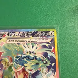 Terapagos Ex 169/131 Sv: Pokemon Scarlet & Violet Prismatic Evolutions Holo - Image 3